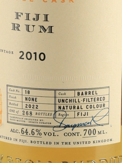 BB&R Fiji 12 Year Old 2010
