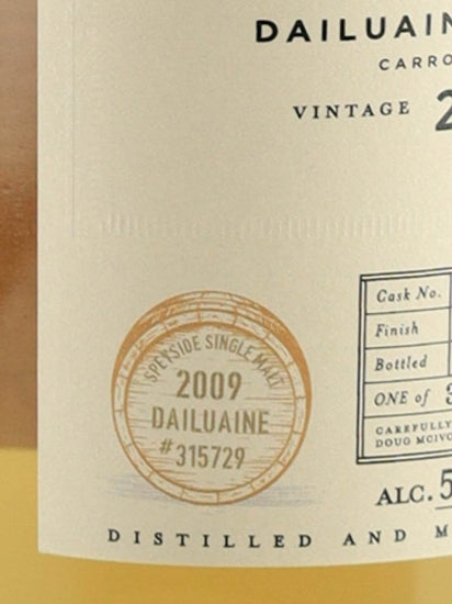 BB&R Dailuaine 13 Years Old 2009
