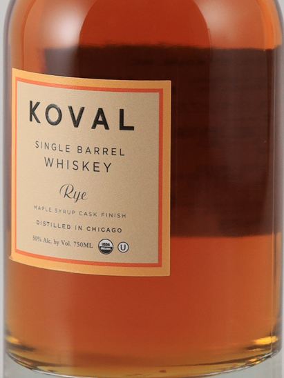 Koval Rye Maple Syrup Cask Finish