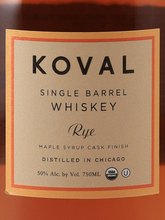Load image into Gallery viewer, Koval Rye Maple Syrup Cask Finish