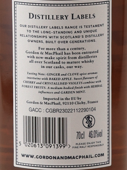 Gordon & MacPhail Distillery Label Strathisla 2009/2022