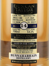 Load image into Gallery viewer, Duncan Taylor Single Cask Bunnahabhain 14 Year Old 2008
