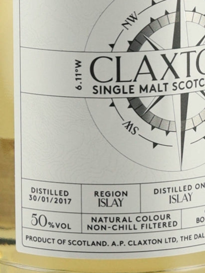 Claxton's Exploration Islay Single Malt 6 Year Old 2017