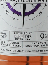 Load image into Gallery viewer, Claxton's Exploration Benrinnes 9 Year Old 2013 Tawny Port Barrique 50%