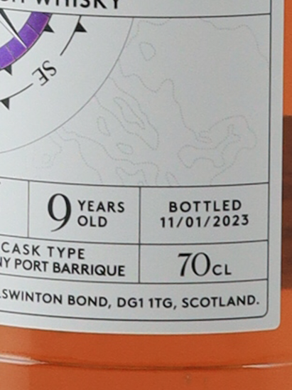 Claxton's Exploration Benrinnes 9 Year Old 2013 Tawny Port Barrique 50%