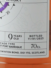 Load image into Gallery viewer, Claxton's Exploration Benrinnes 9 Year Old 2013 Tawny Port Barrique 50%