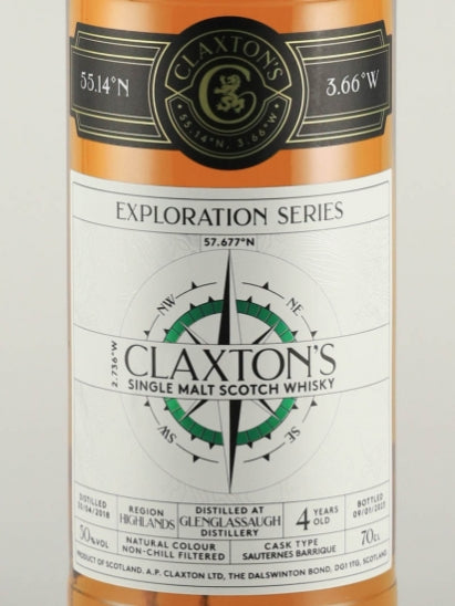 Claxton's Exploration Glenglassaugh 4 Year Old 2018