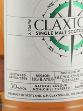 Load image into Gallery viewer, Claxton's Exploration Glenglassaugh 4 Year Old 2018