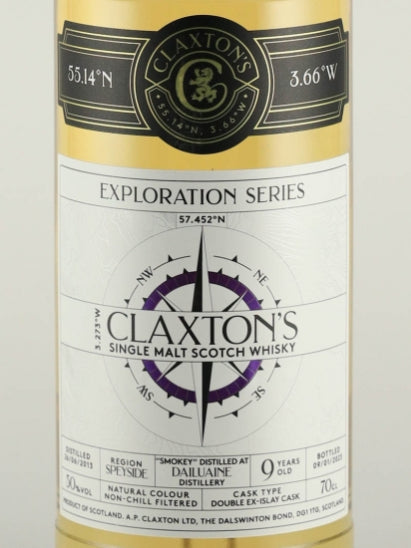 Claxton's Exploration Dailuaine 9 Year Old 2013