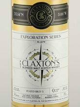 Load image into Gallery viewer, Claxton's Exploration Peated Billy G 9 Year Old