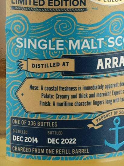 Provenance Coastal Collection Arran 8 Year Old 2014