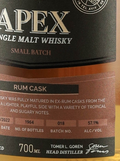 M&H Apex Rum Cask