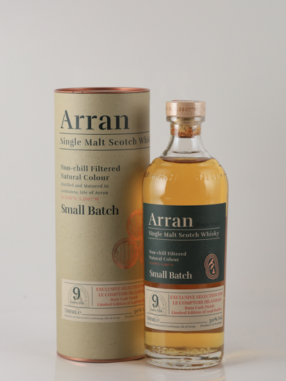 Arran Small Batch 9 Year Old Rum Cask Finish