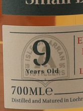 Load image into Gallery viewer, Arran Small Batch 9 Year Old Rum Cask Finish