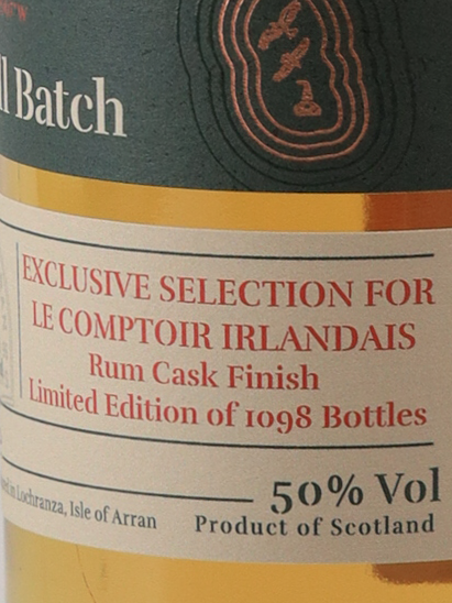 Arran Small Batch 9 Year Old Rum Cask Finish
