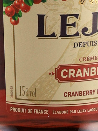 Lejay Creme de Cranberry