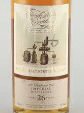 Load image into Gallery viewer, The Single Malts of Scotland Marriage of Cask Imperial 26 Year Old