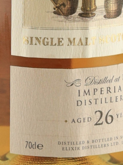 The Single Malts of Scotland Marriage of Cask Imperial 26 Year Old