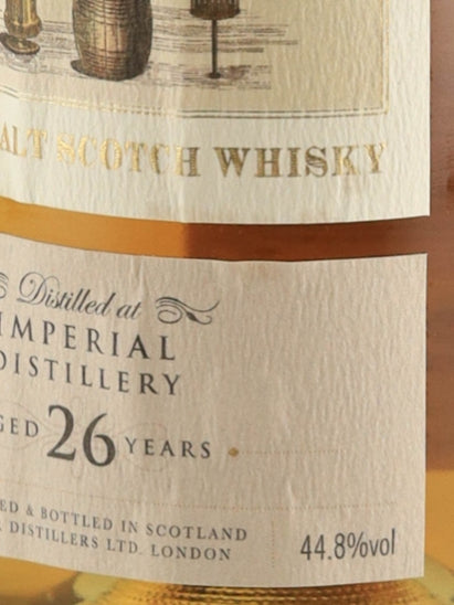 The Single Malts of Scotland Marriage of Cask Imperial 26 Year Old