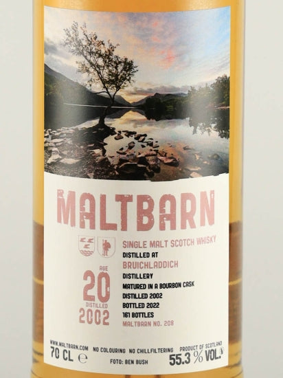 Maltbarn Bruichladdich 20 Year Old 2002