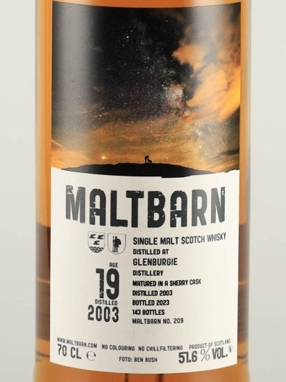 Maltbarn Glenburgie 19 Year Old 2003