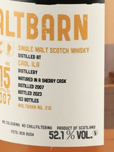 Load image into Gallery viewer, Maltbarn Caol Ila 15 Year Old 2007