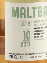 Load image into Gallery viewer, Maltbarn Glen Moray 10 Year Old 2013