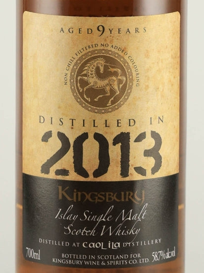 Kingsbury Gold Caol Ila 9 Year Old 2013