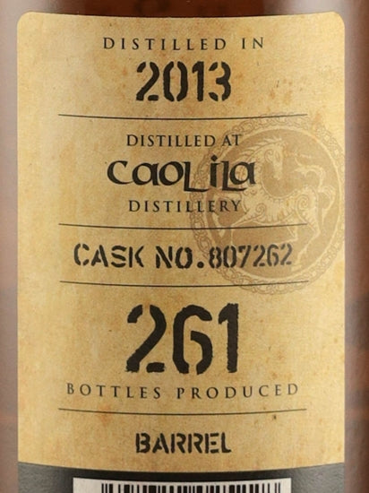 Kingsbury Gold Caol Ila 9 Year Old 2013