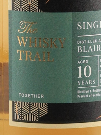 Whisky Trail TOGETHER Blair Athol 10 Year Old 2011