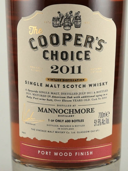 Cooper's Choice Mannochmore 11 Year Old 2011