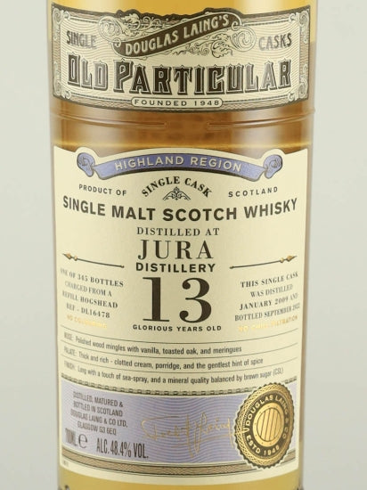 Old Particular Jura 13 Year Old 2009