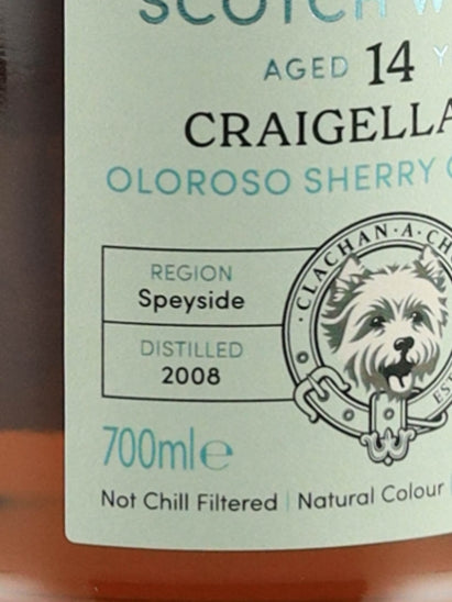 Murray McDavid Craigellachie 14 Year Old 2008