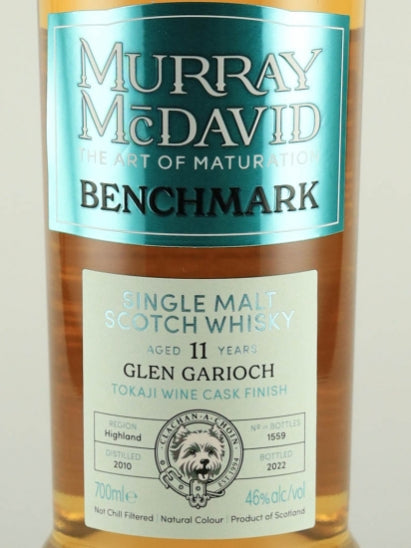 Murray McDavid Glen Garioch 11 Year Old 2010