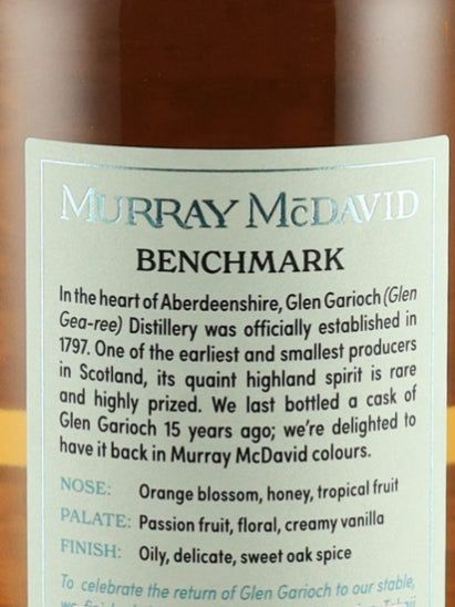 Murray McDavid Glen Garioch 11 Year Old 2010
