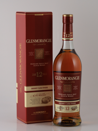 Glenmorangie 12 Year Old Lasanta Old Label (Cap Defect) - image 2