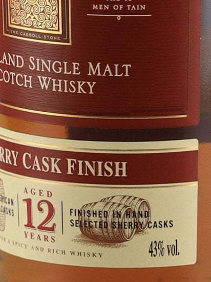 Glenmorangie 12 Year Old Lasanta Old Label