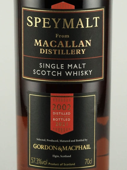 Speymalt from Macallan 2002/2021