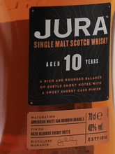Load image into Gallery viewer, Isle of Jura 10 Year Old 700ml