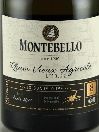 Montebello Rhum Vieux Agricole 8 Year Old - image 2