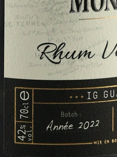 Montebello Rum View Agricole 8 Year Old