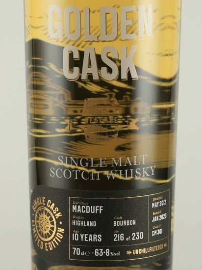 Golden Cask Macduff 10 Year Old 2012