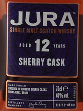 Load image into Gallery viewer, Isle of Jura 12 Year Old Sherry Cask