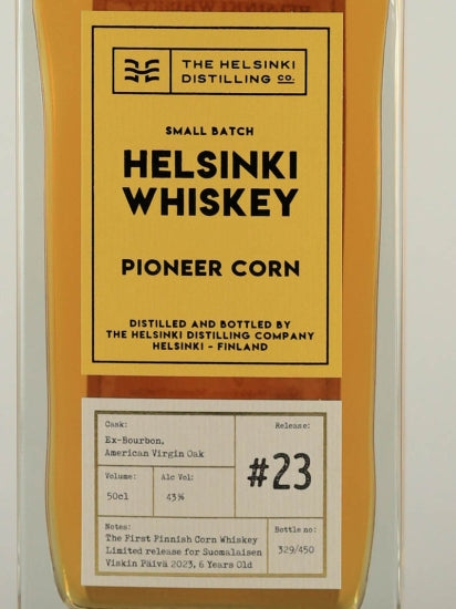 Helsinki Whisky Pioneer Corn #23