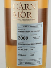 Load image into Gallery viewer, Carn Mor Strictly Limited Fettercairn 13 Year Old 2009