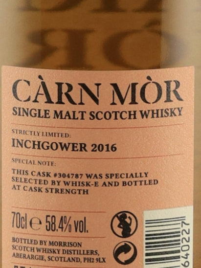 Carn Mor Strictly Limited Inchgower 6 Year Old 2016