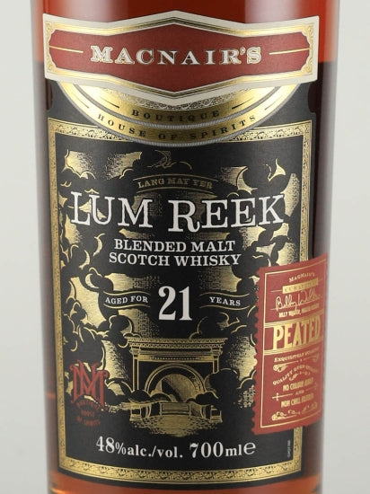 McNairs Rum Reek Peated 21 Year Old