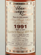Load image into Gallery viewer, Alambic Classic Islay Single Malt 31 Year Old 1991