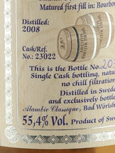 Load image into Gallery viewer, Alambic Classic Mackmyra 15 Year Old 2008