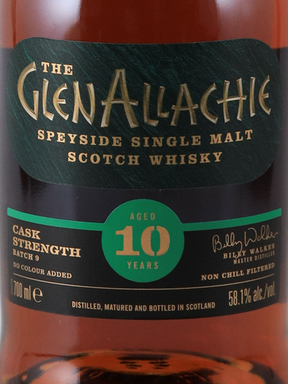 Glenallachie 10 Year Old Cask Strength Batch 9